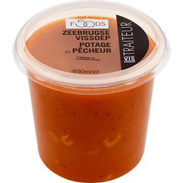 50 Foods Zeebrugse Vissoep 650ML