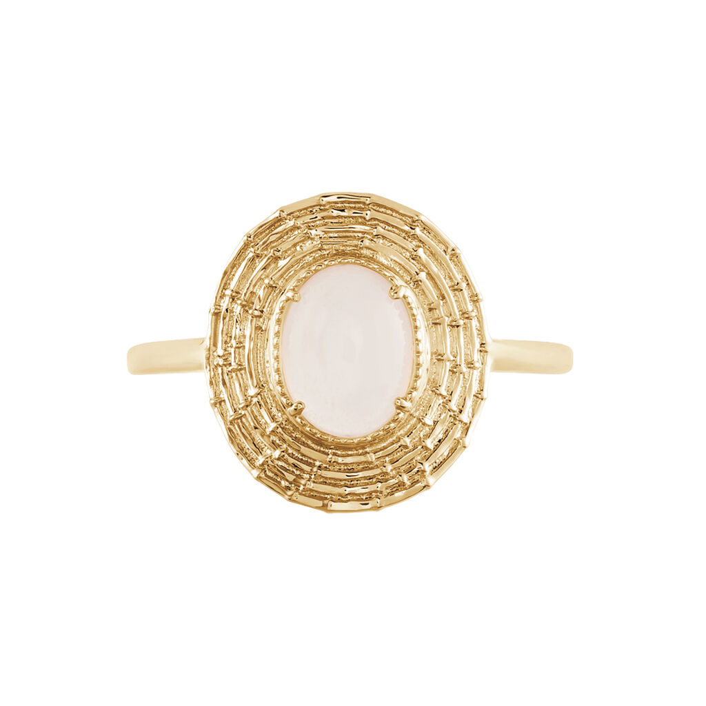 Bague Linna Plaqué Or Jaune Pierre De Lune