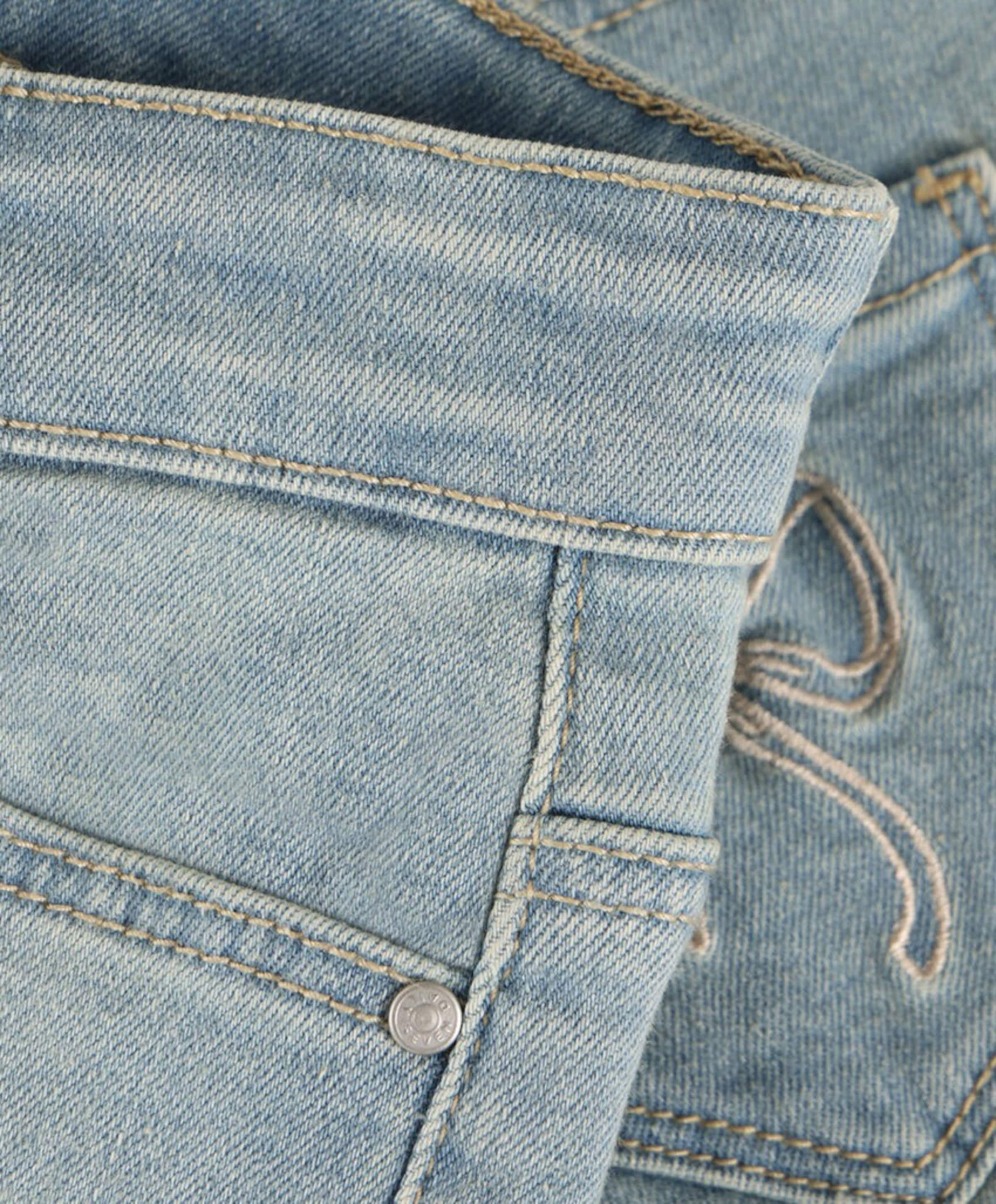 Daily7 Denim Flared Fit Bow meisjes jeans blauw