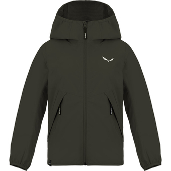 Salewa Aqua Powertex Regenjacke Dark Olive Kinder
