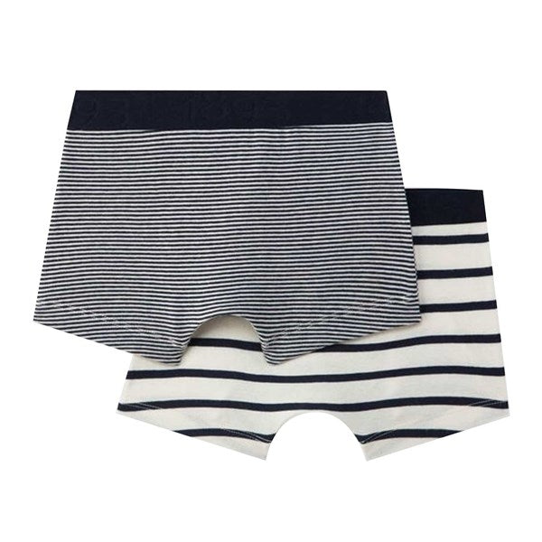 Hvid Boxers 2-pak - Petit Bateau → Luksusbaby.dk