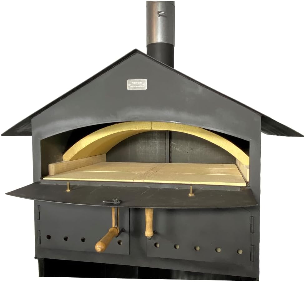 Ramster Holzbackofen Pizzaofen Flammkuchenofen 60x80 + VOLLAUSSTATTUNG + ZUBEHÖR