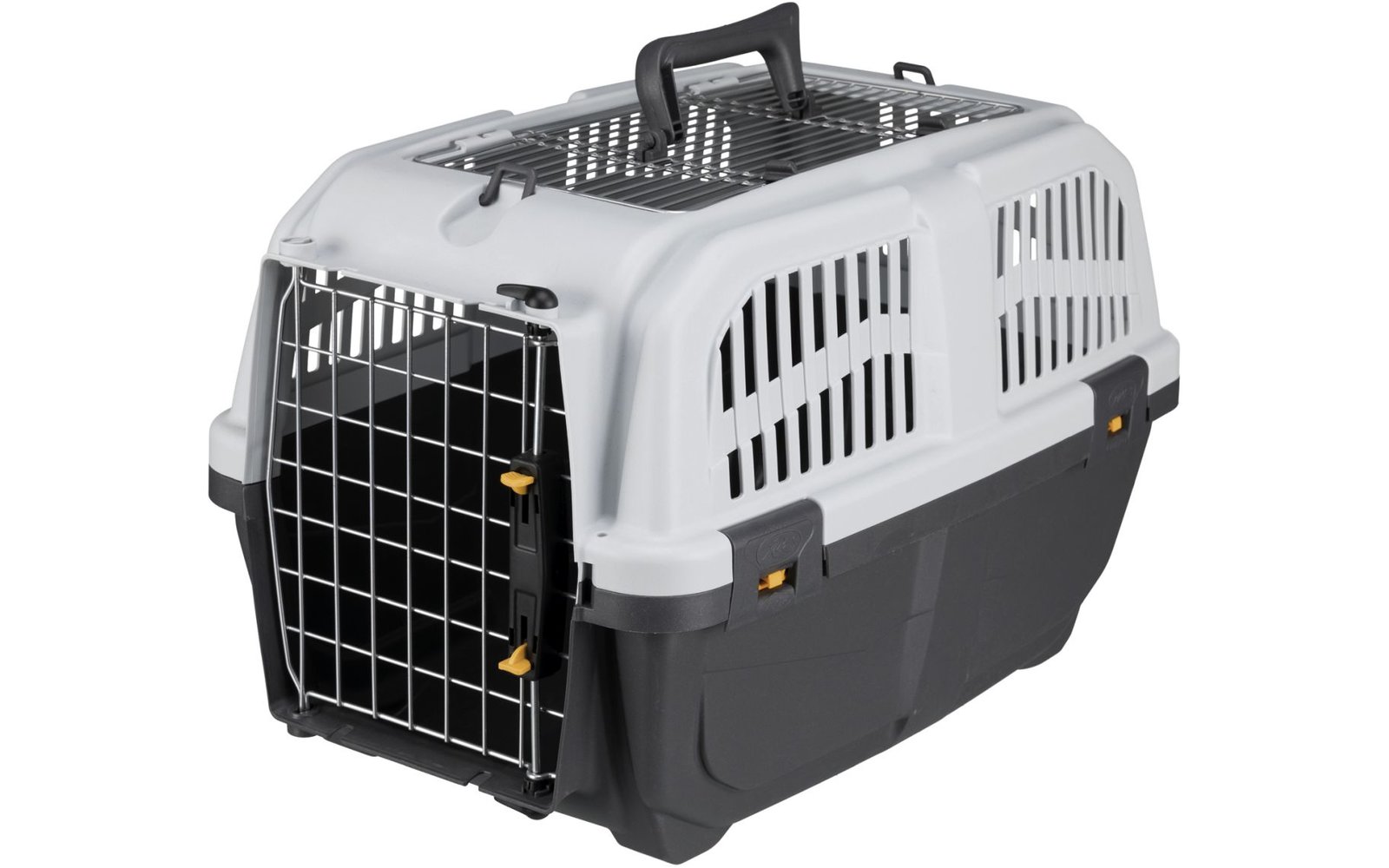 Jollypaw Transportbox Größe XS-S dunkelgrau/hellgrau
