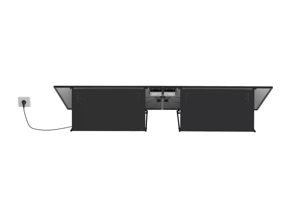 Kit 2 panneaux solaires Plug and Play - 850 W - LUMINOSER