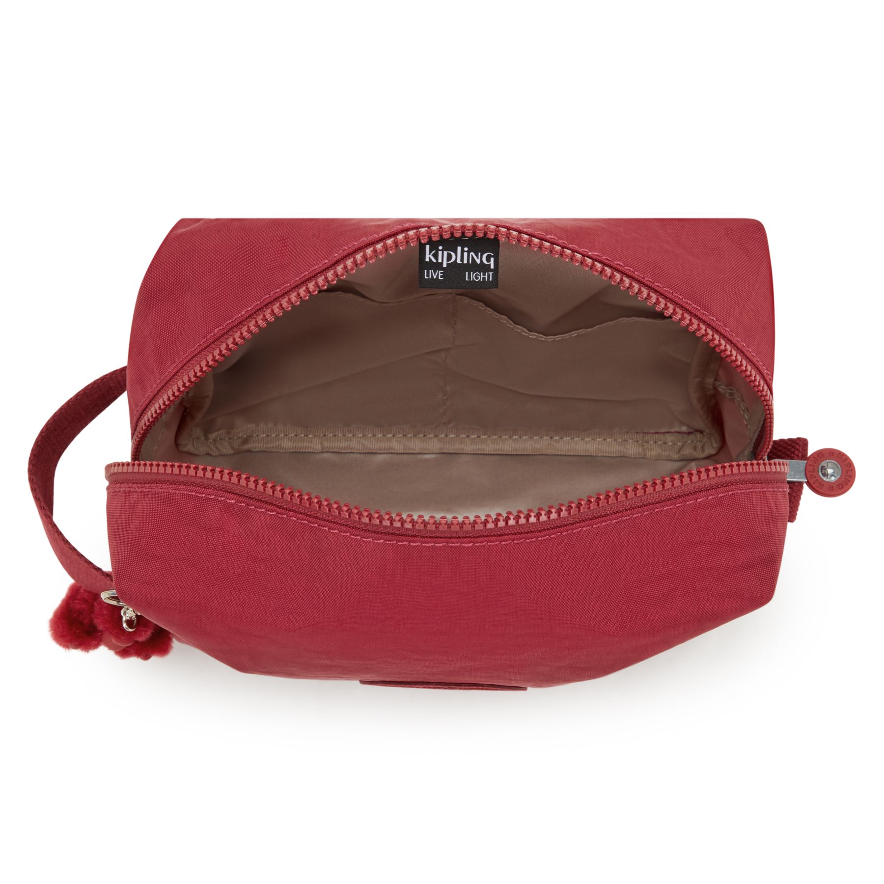 PARAC Grande Trousse de Toilette avec Poignée Latérale - Funky Red