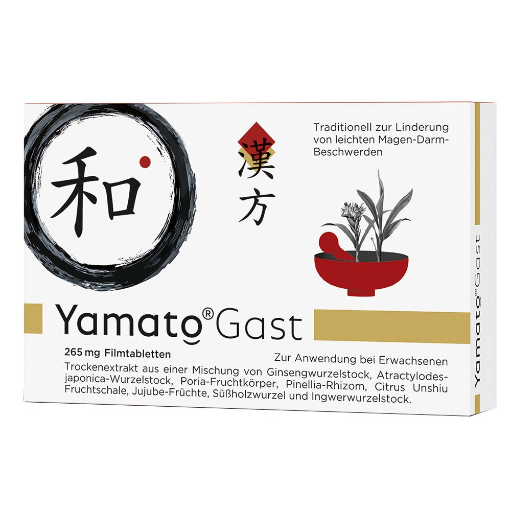YamatoGast bei leichten Magen-Darm-Beschwerden
