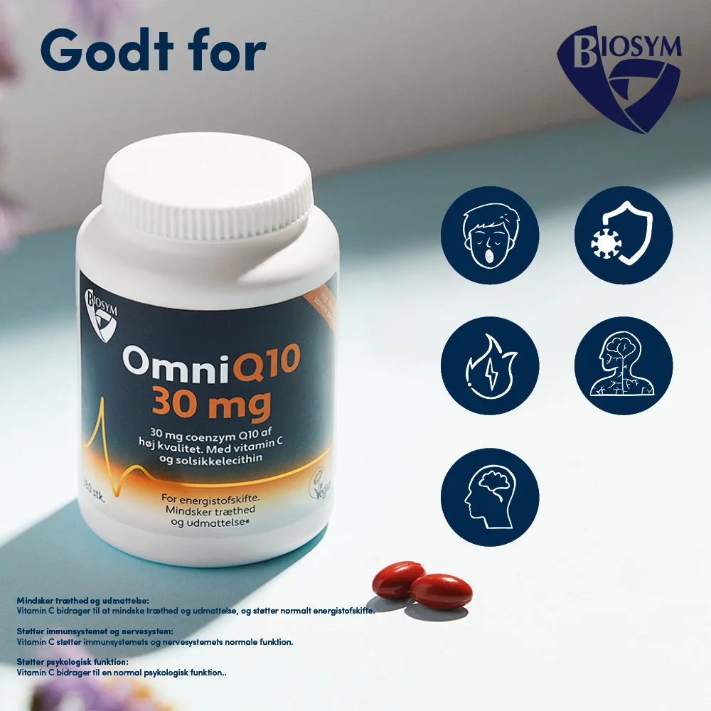OmniQ10 30 mg - 180 kaps.