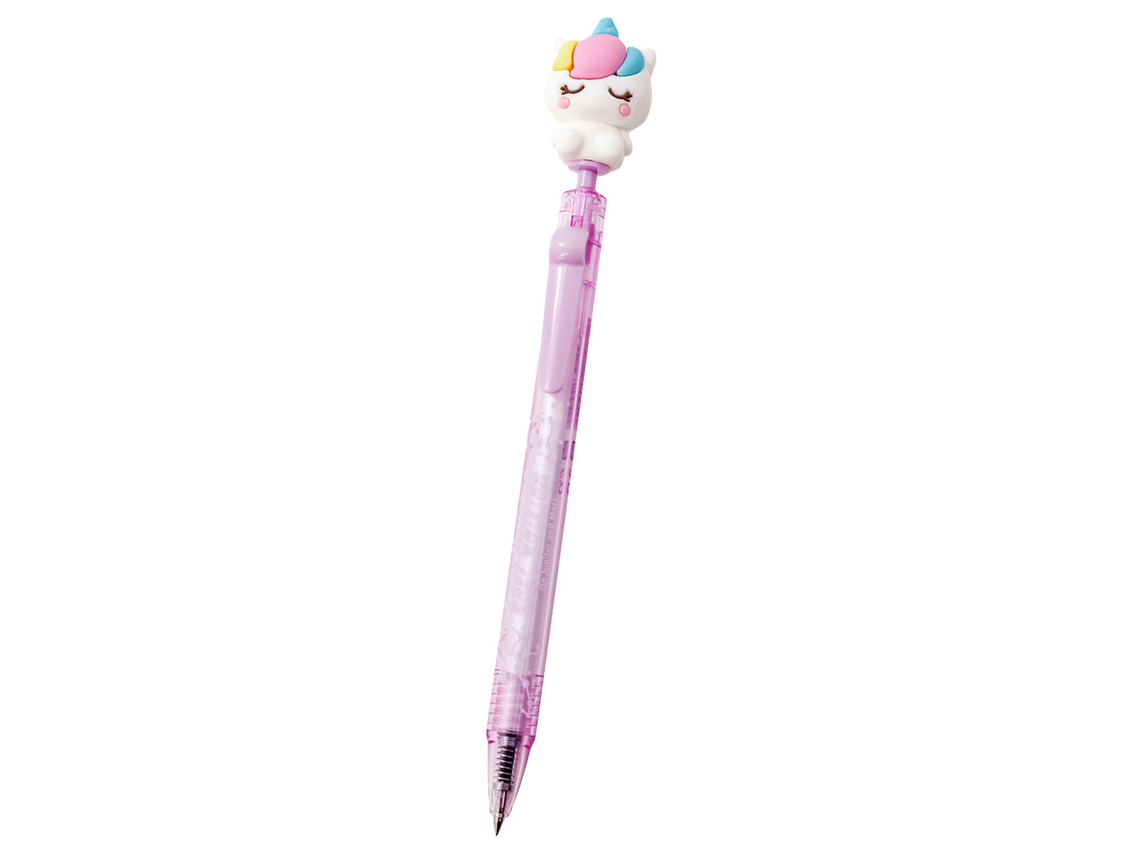 ESFEROGRAFICA GEL CUTE UNICORNIO PRETA