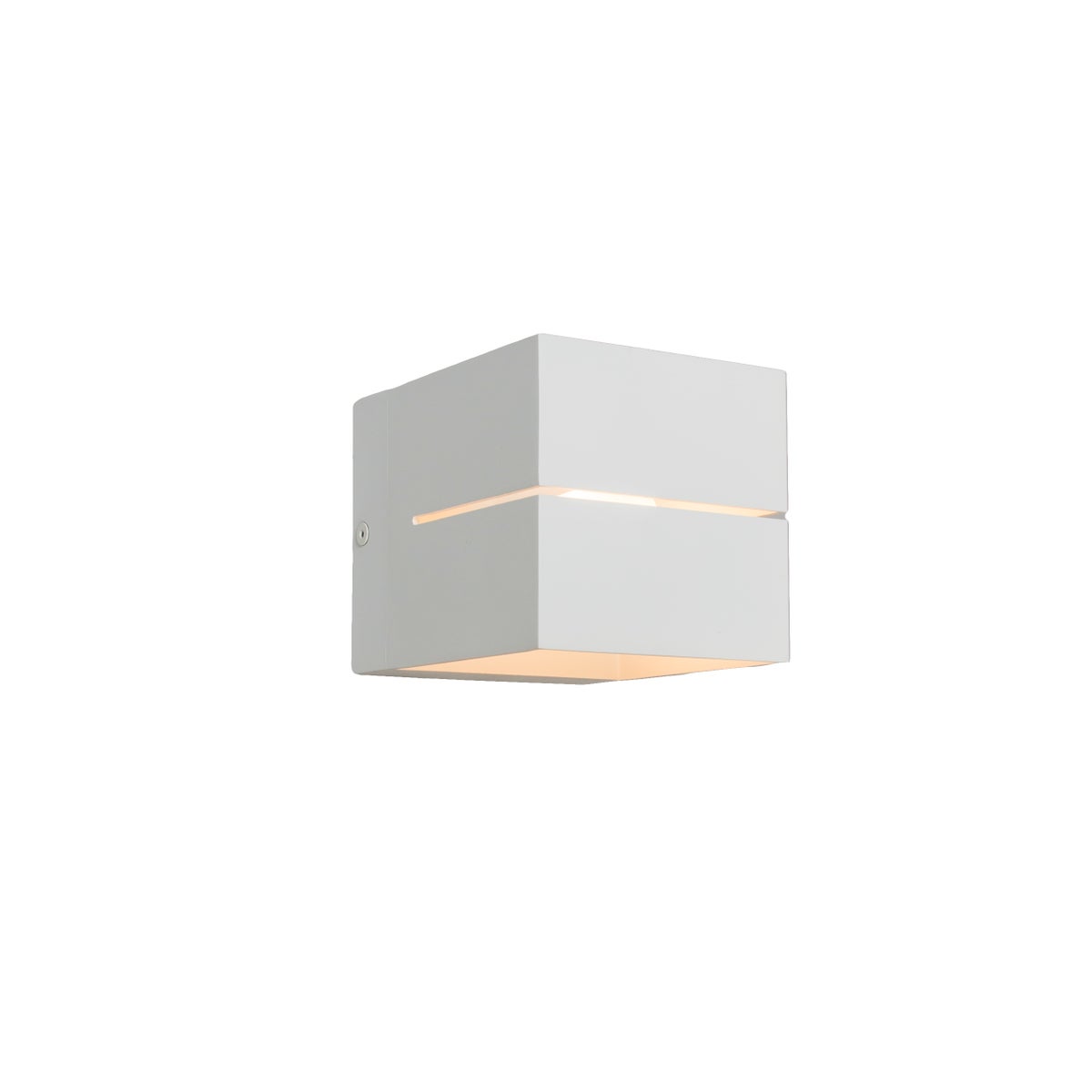 Moderne wandlamp, wit, 9,7 cm – Transfer Groove