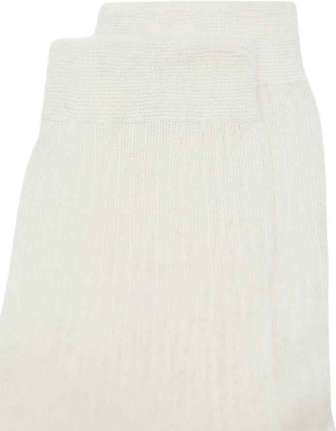 MANGO SOCKS. -- VELOS Natural white