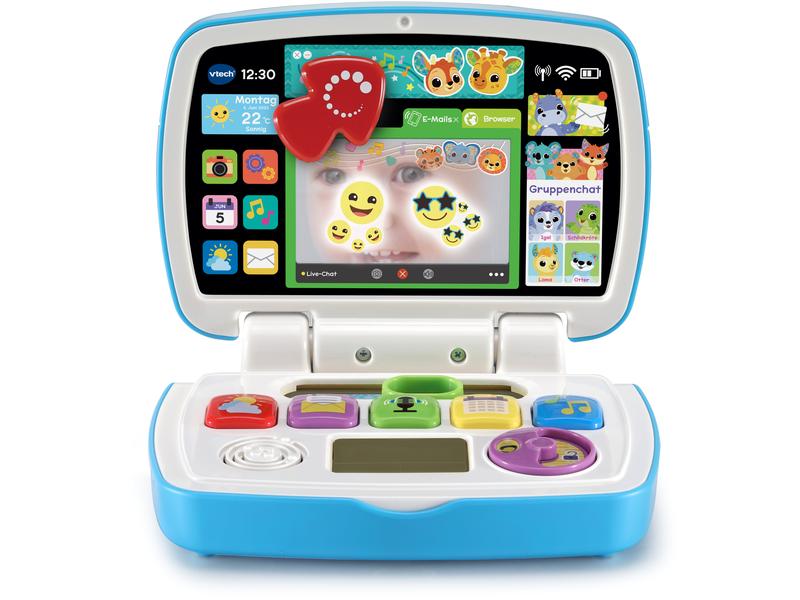 Vtech Tierfreunde-Laptop -DE- Kinder-Tablet mit Licht- und Soundeffekten