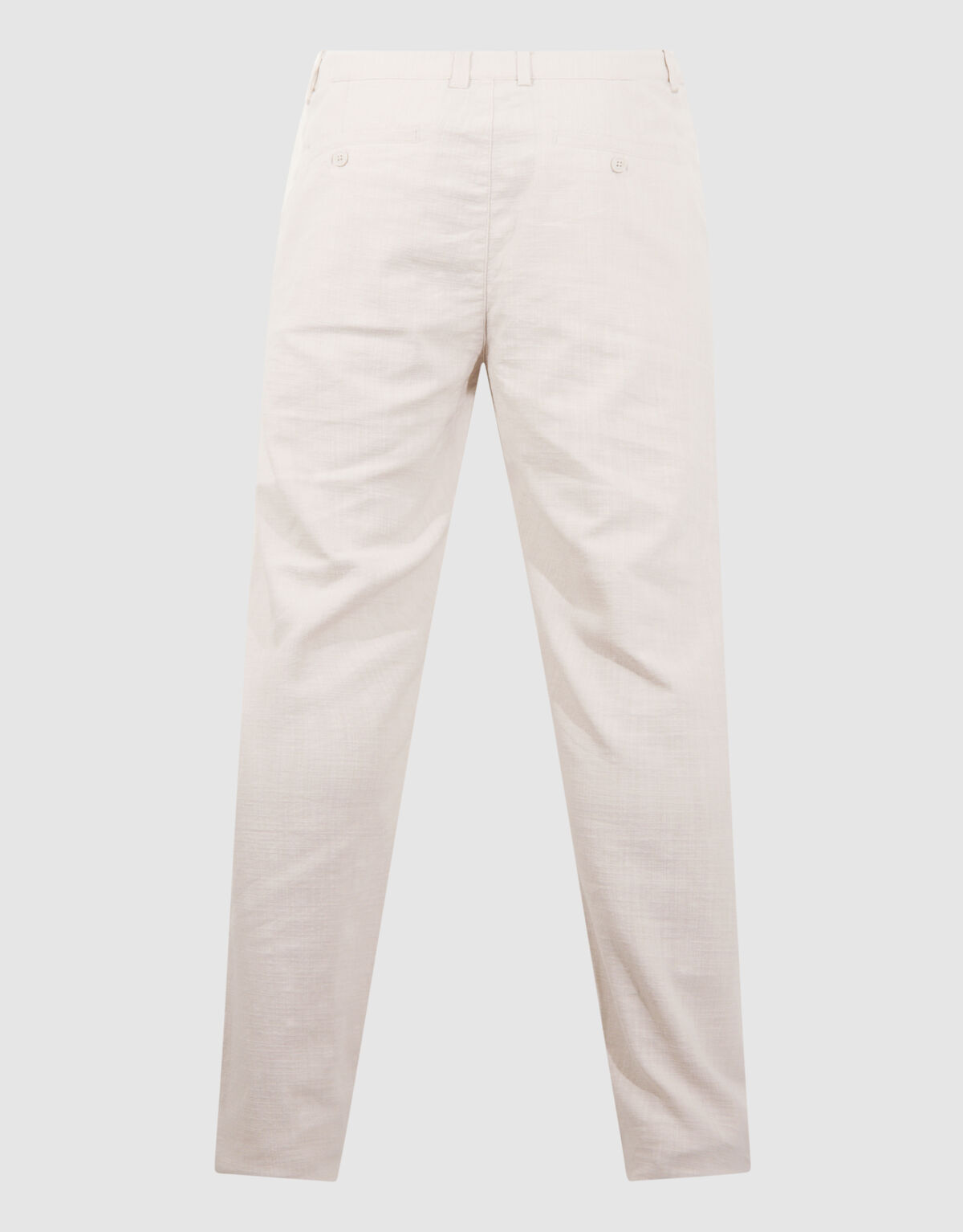 Structuur Regular Fit Broek Zand