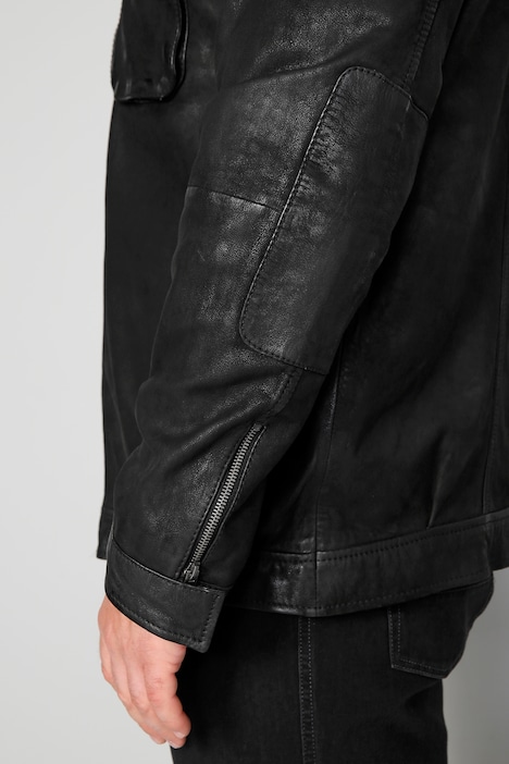 Boston Park Lederjacke, echtes Leder, bis 74