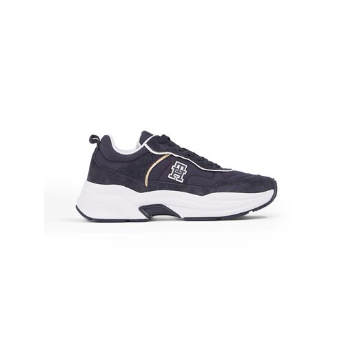 Tommy Hilfiger Chunky Runner Ventile Sneakers, Space Blue, 39