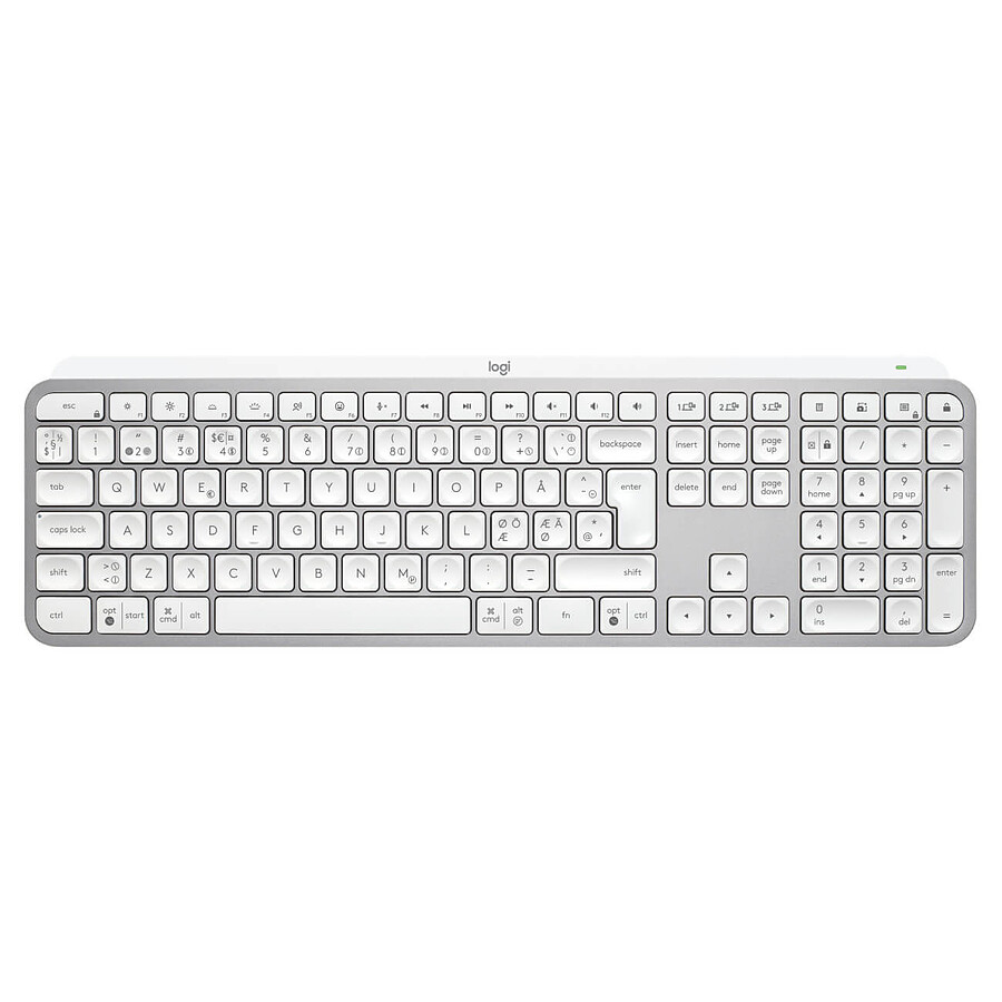 Logitech MX Keys S - Gris pâle
