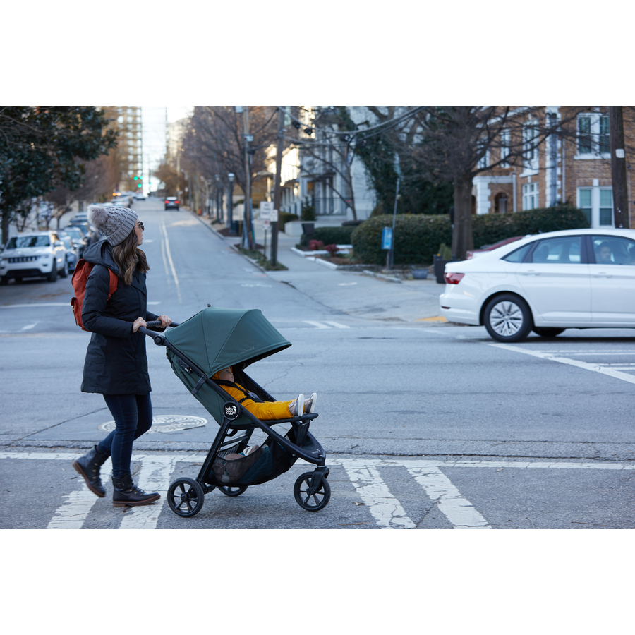 baby jogger Kombi-Kinderwagen City Mini GT2 Briar Green inklusive Babywanne und Sicherheitsbügel