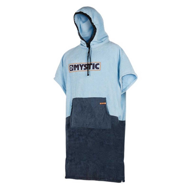 Poncho Mystic Navy Grey - The Corner Shop