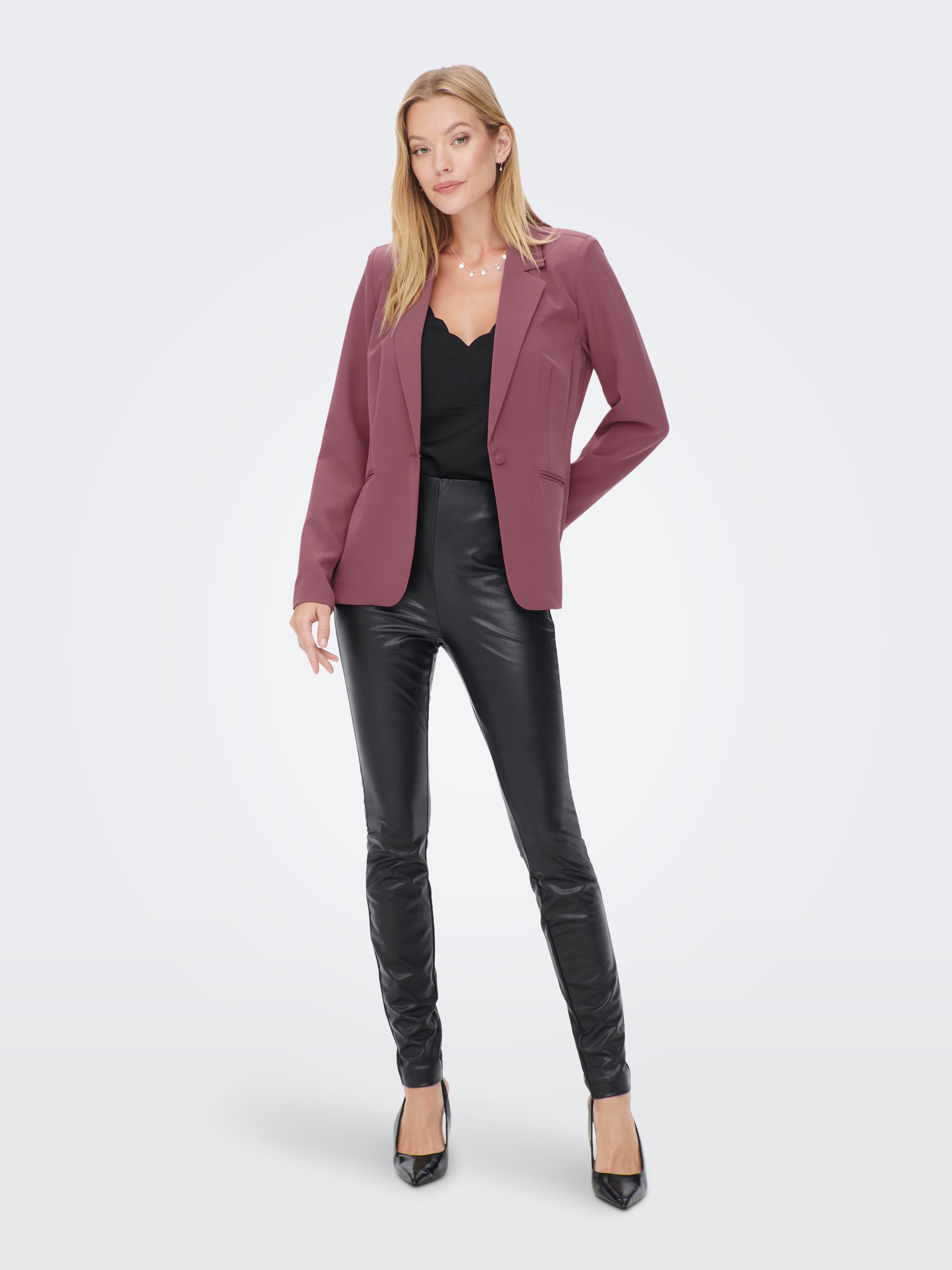 ONLGABI-ABBA Blazer Rose Brown