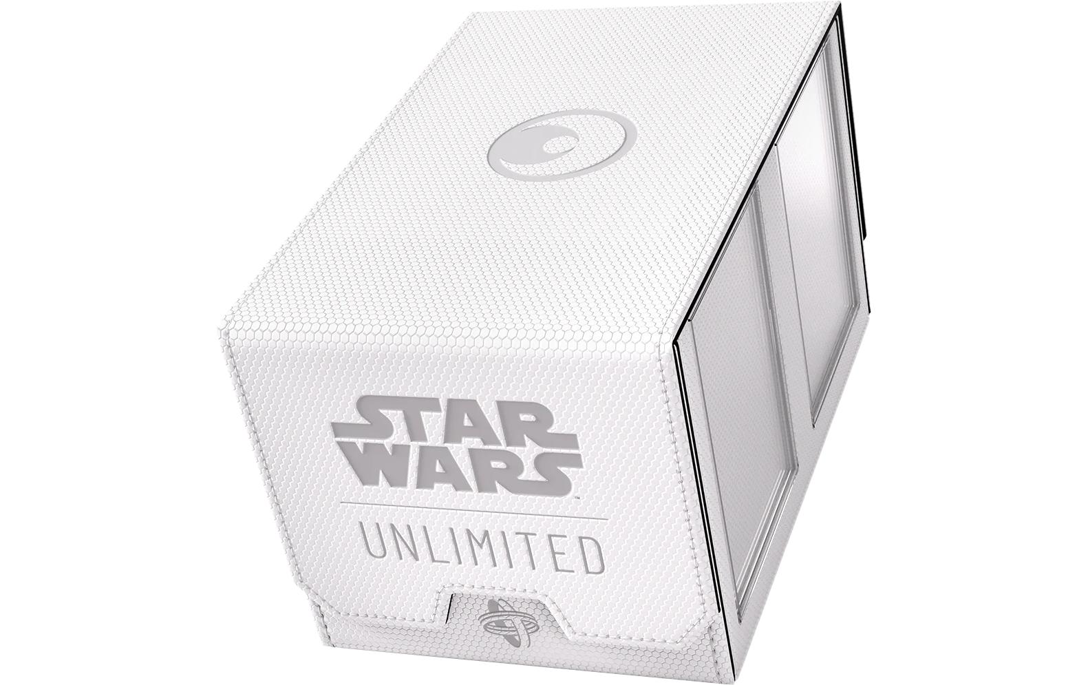 Kartenbox Star Wars: Unlimited Double Deck Pod weissZweiseitige Premium-Deckbox