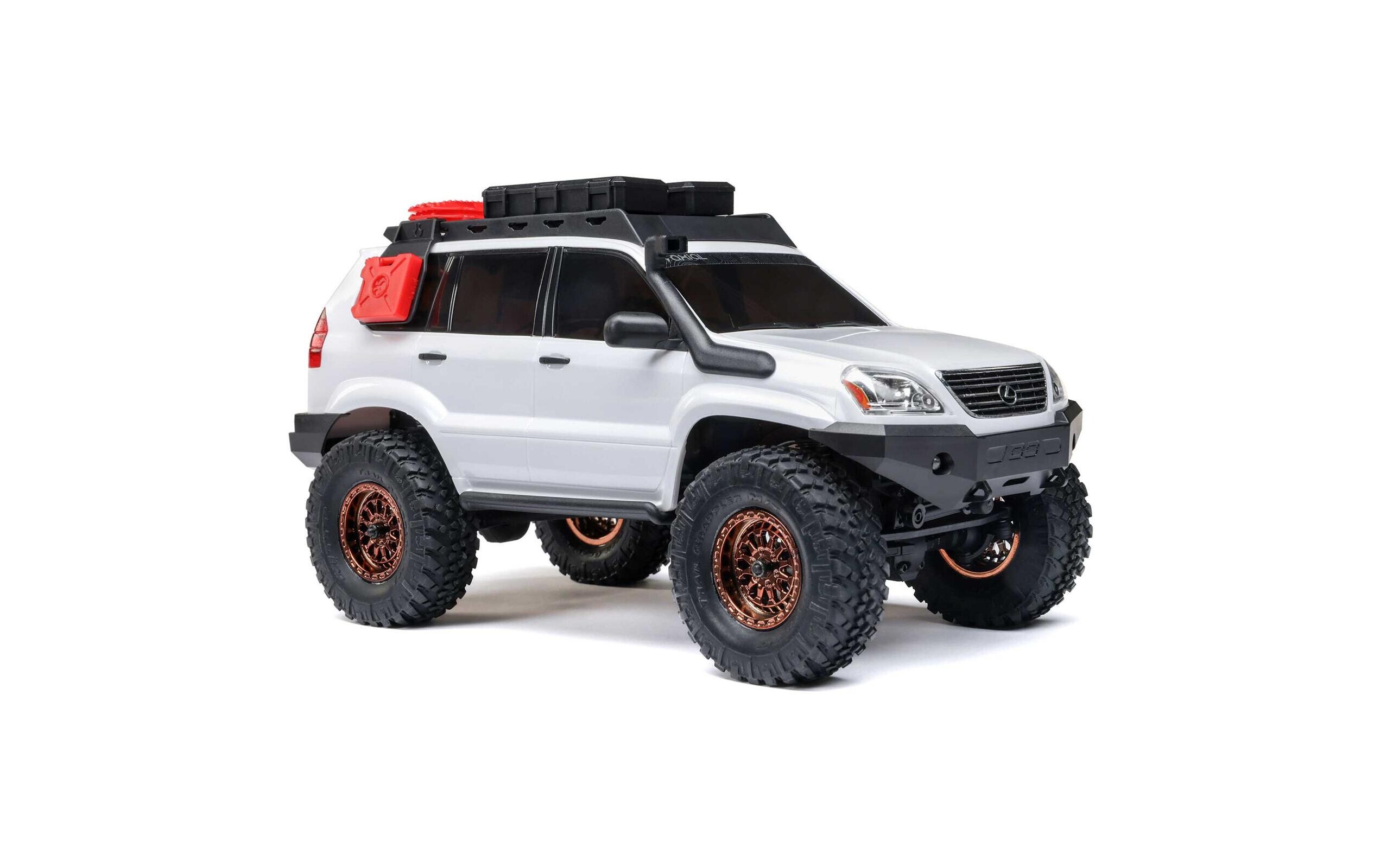 Scale Crawler SCX24 Lexus GX470, Weiss RTR 1:24<br>Micro Crawler im Massstab 1:24
