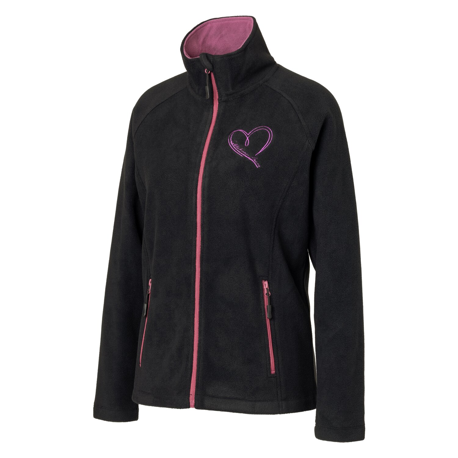 OKLAHOMA Jeans Fleecejacke  - black