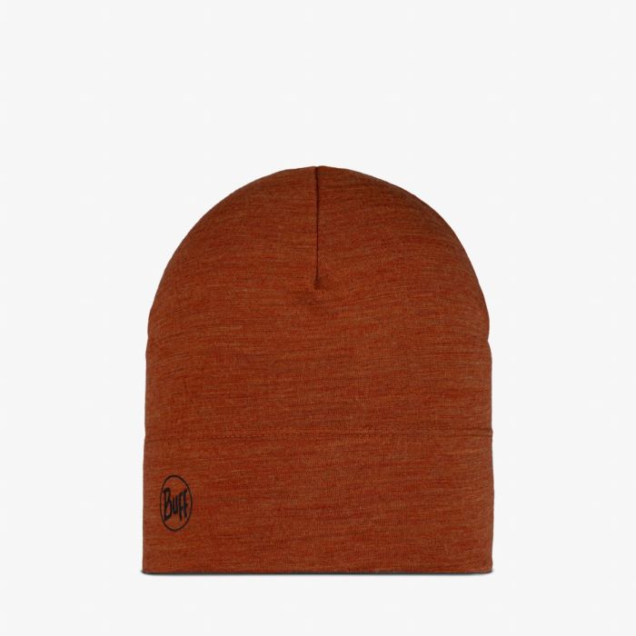 Buff Unisex Huer Midweight Merino Beanie Orange
