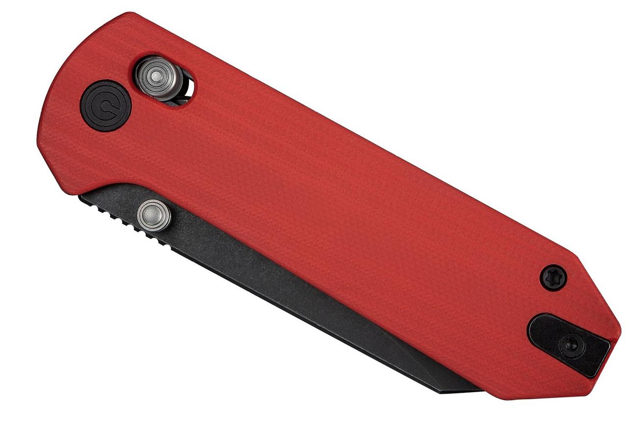 Civivi Yonder C23073-2 Blackwashed 14C28N, Red G10, zakmes