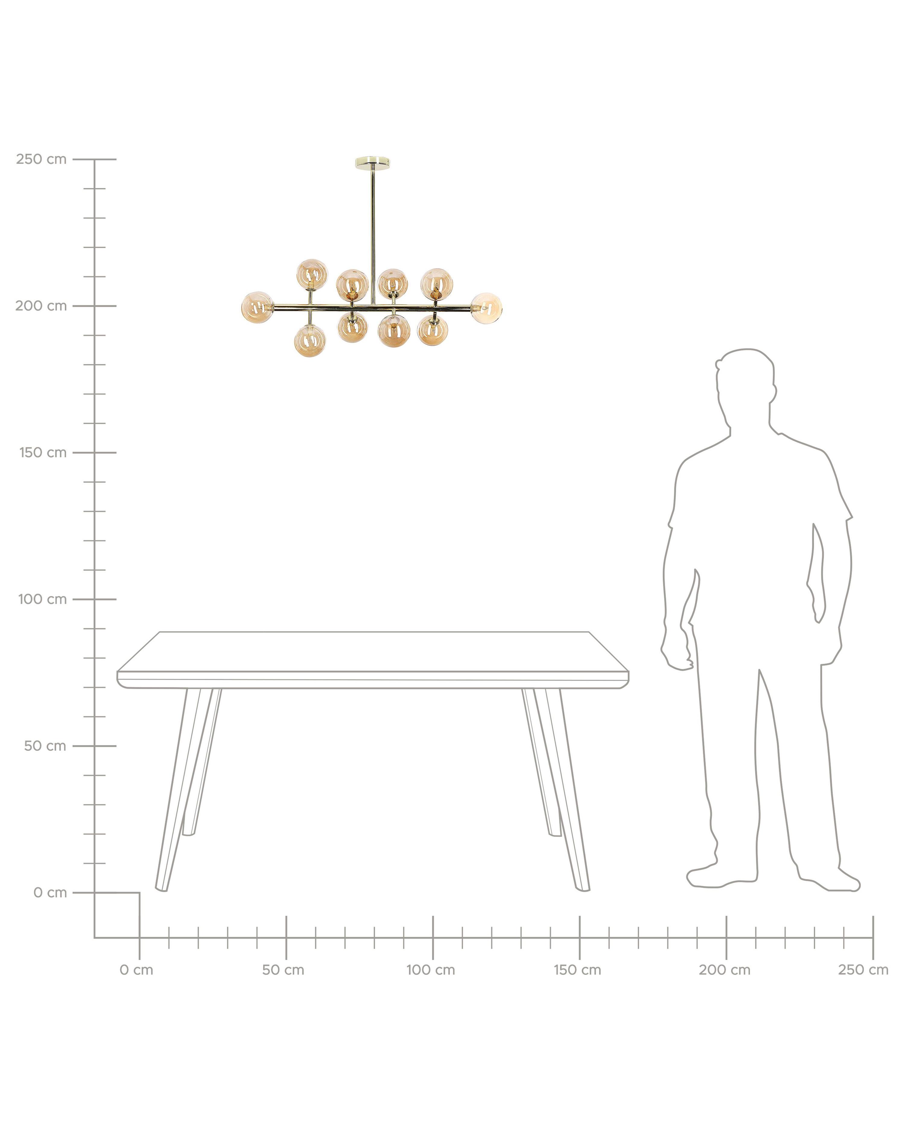 Hanglamp RAMIS Metaal Goud