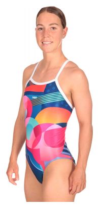 Maillot de Bain Femme Mako Nereid Flamingo Bleu / Multicolore