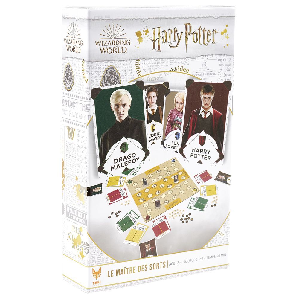 Jeu de carte Harry Potter - Le maître des sorts
