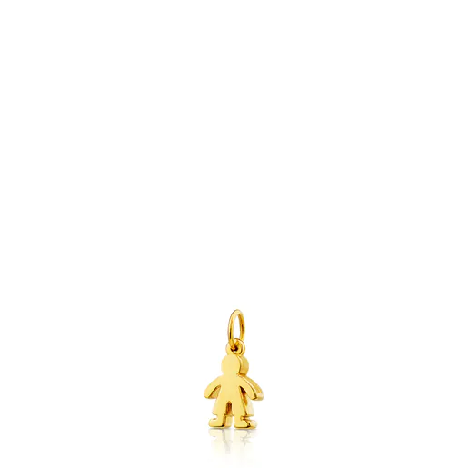 Pingente de menino dourado Sweet Dolls