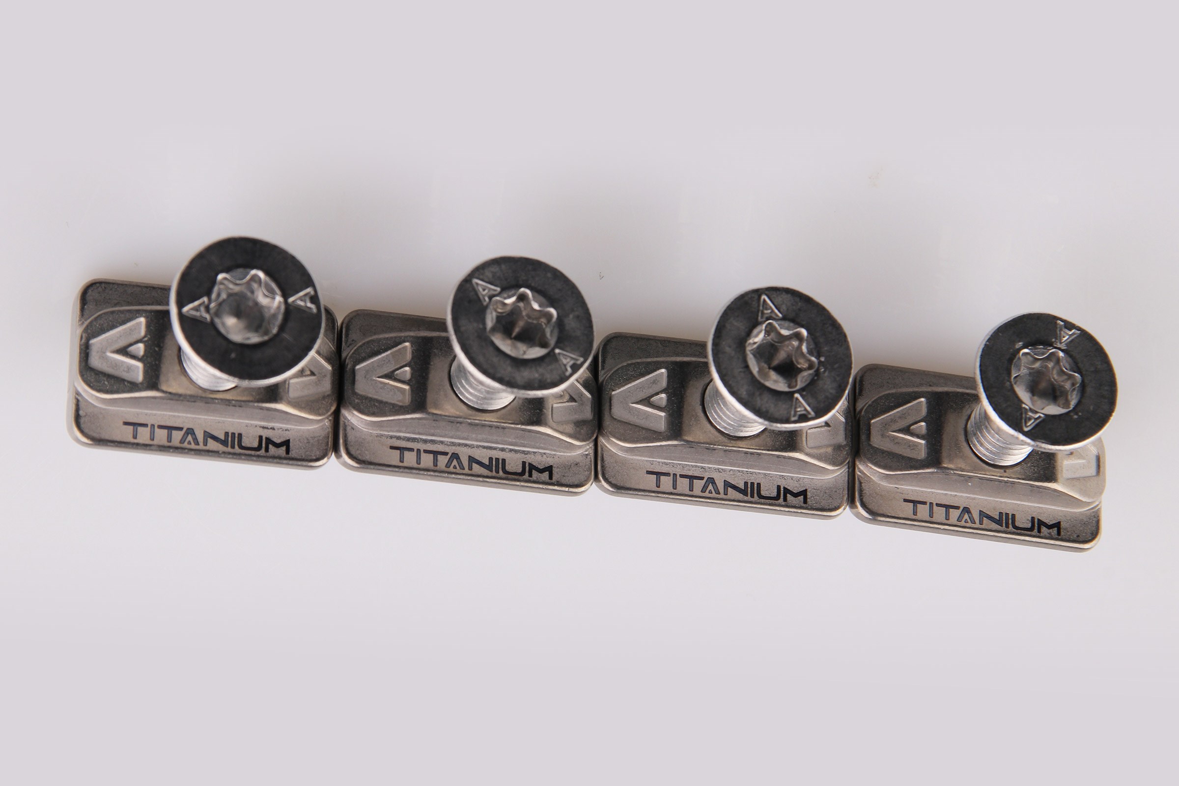 Armstrong Foils Generic titanium T nuts / CSK screw set (x4) - M6