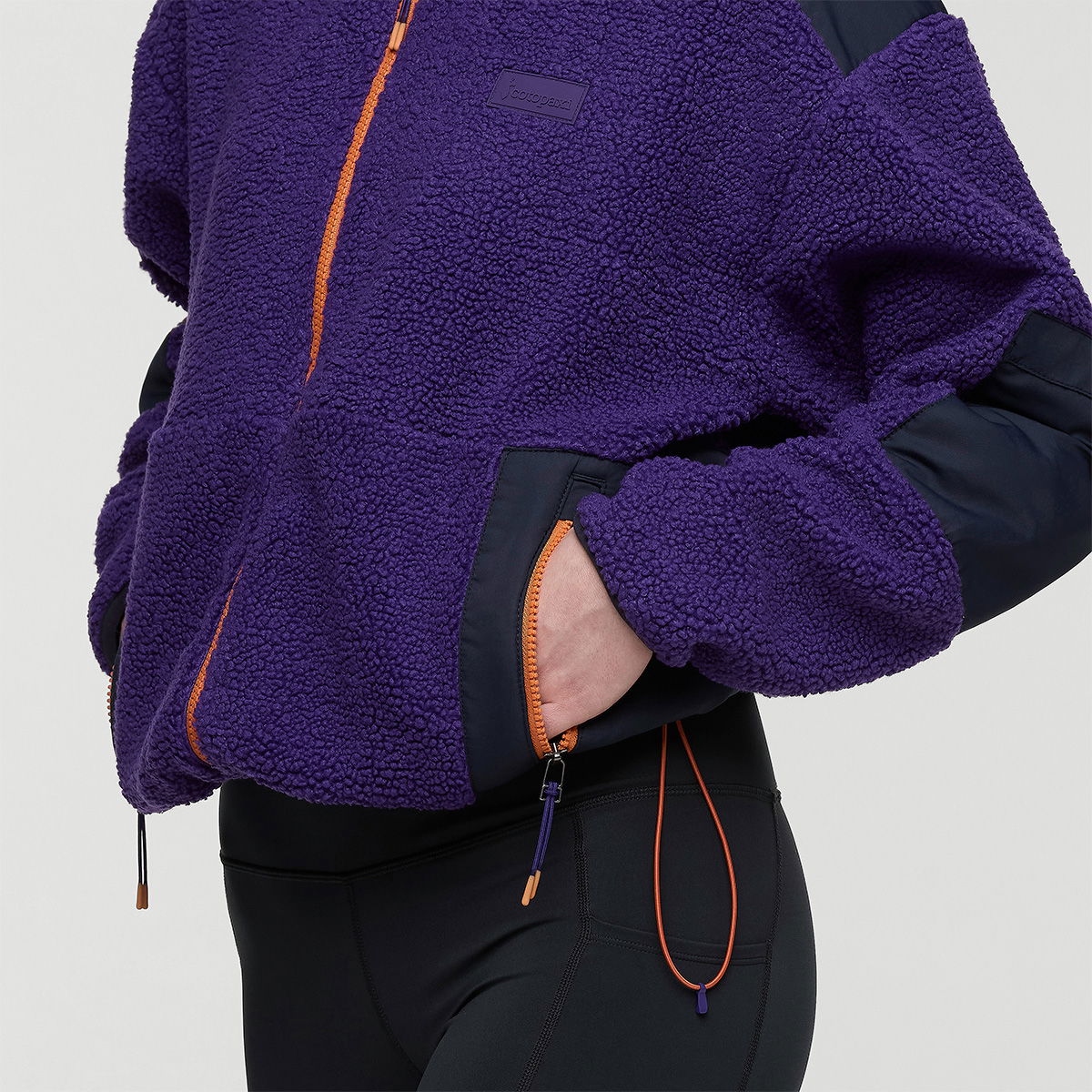 Cotopaxi Bacano Fleece, dame (Black Violet / Carbon)