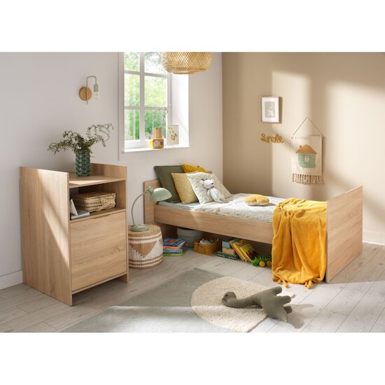 Azur Lit combiné transformable   Chêne doré        de               Sauthon Baby's Sweet Home
