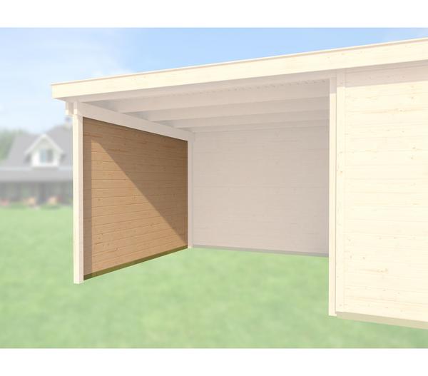 Weka Seitenwand für Anbauten, 300 cm