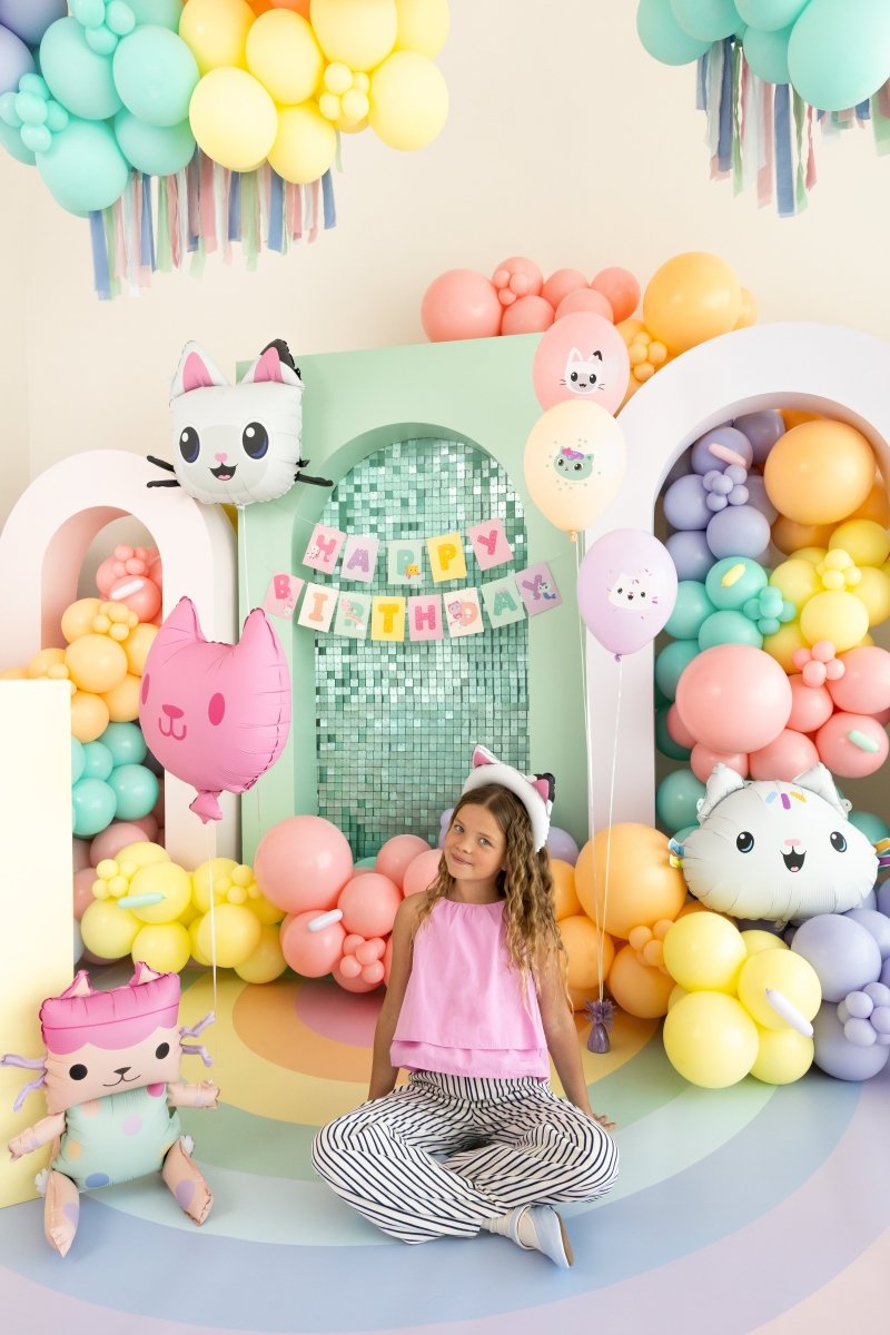 Happy Birthday Letterslinger Gekleurd 1,8m