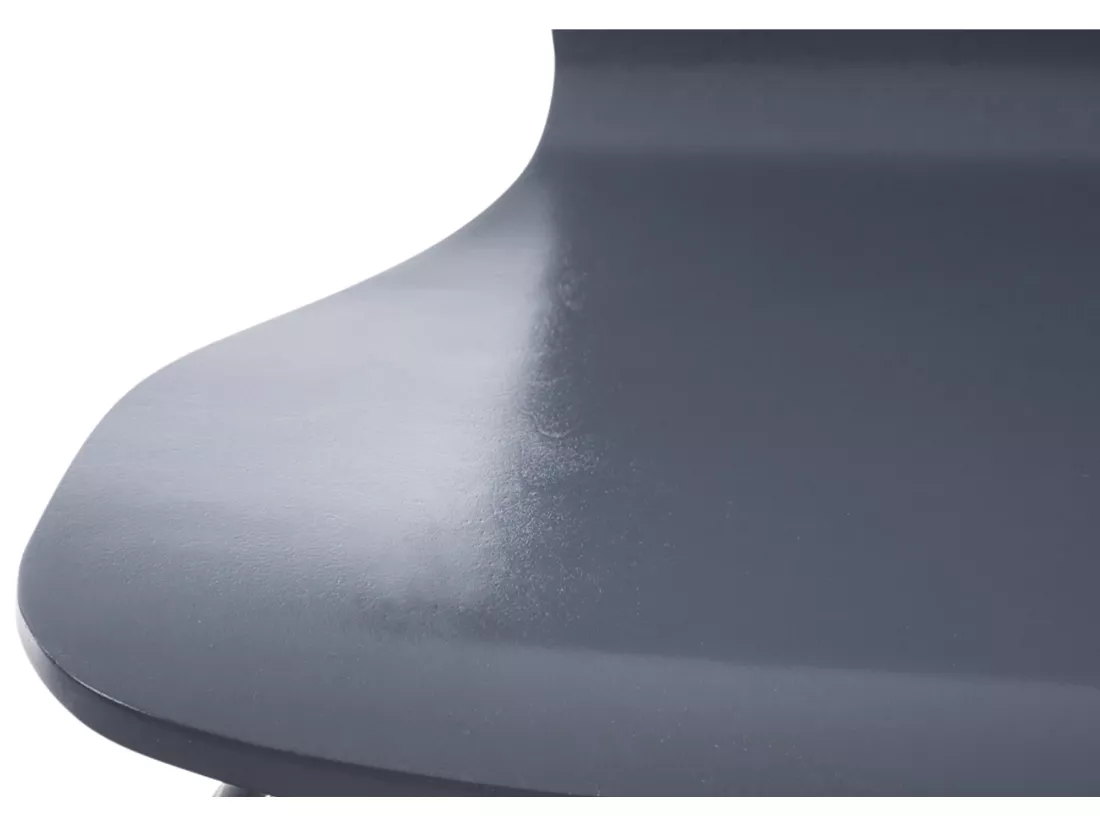 Chaise de conférence - Bois - Gris - Aaron