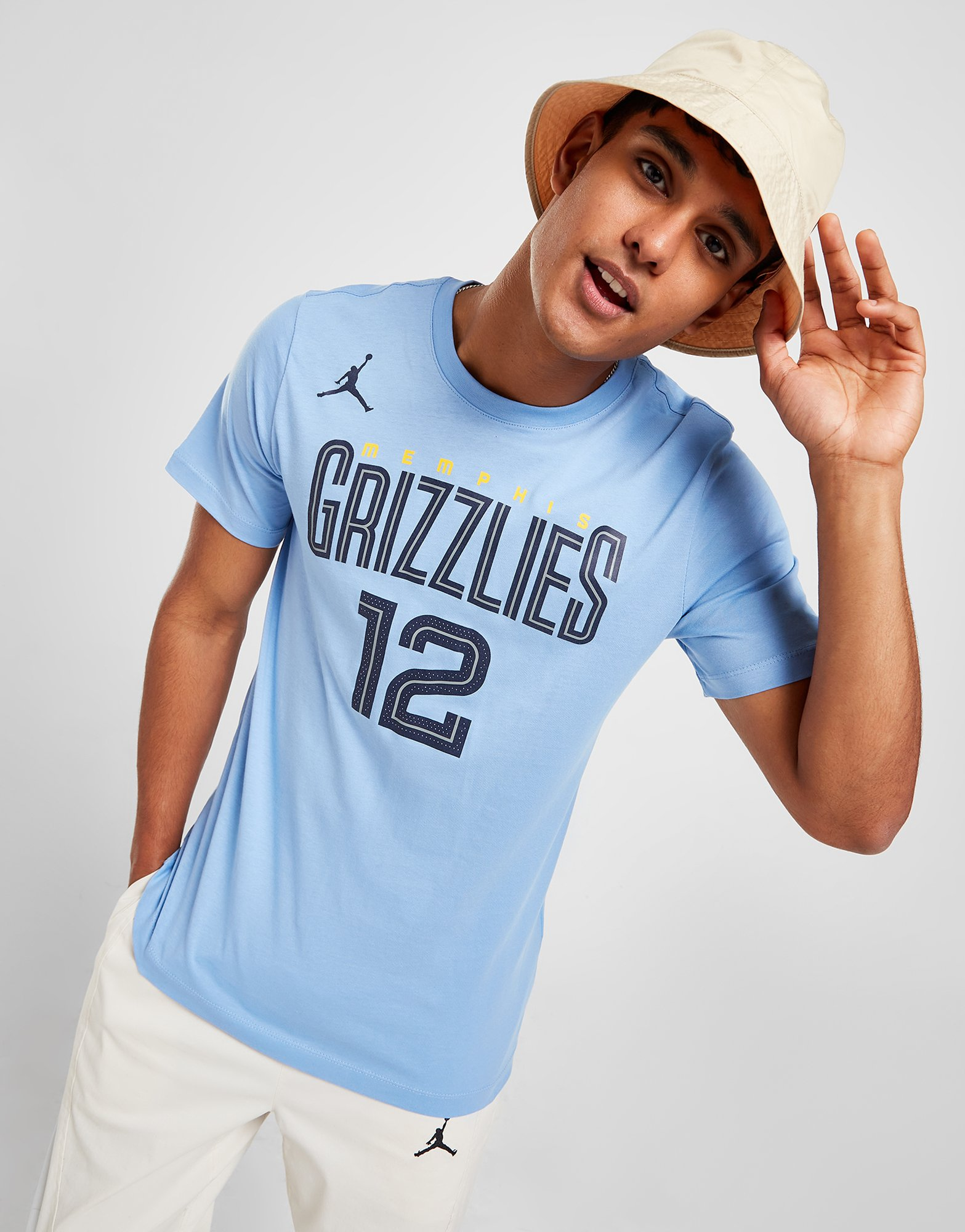 Jordan T-shirt NBA Memphis Grizzlies Morant #12 Statement Homme