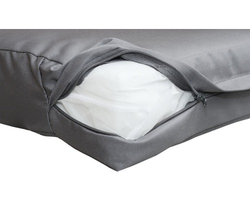Premium palletkussen voor zitdoeleinden, 60 x 80 cm, polyester, antraciet