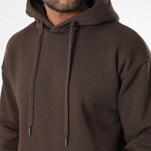 Sweat Capuche Marron