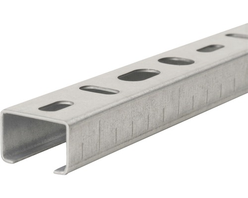 Montagerail 27 x 18 x 1000mm