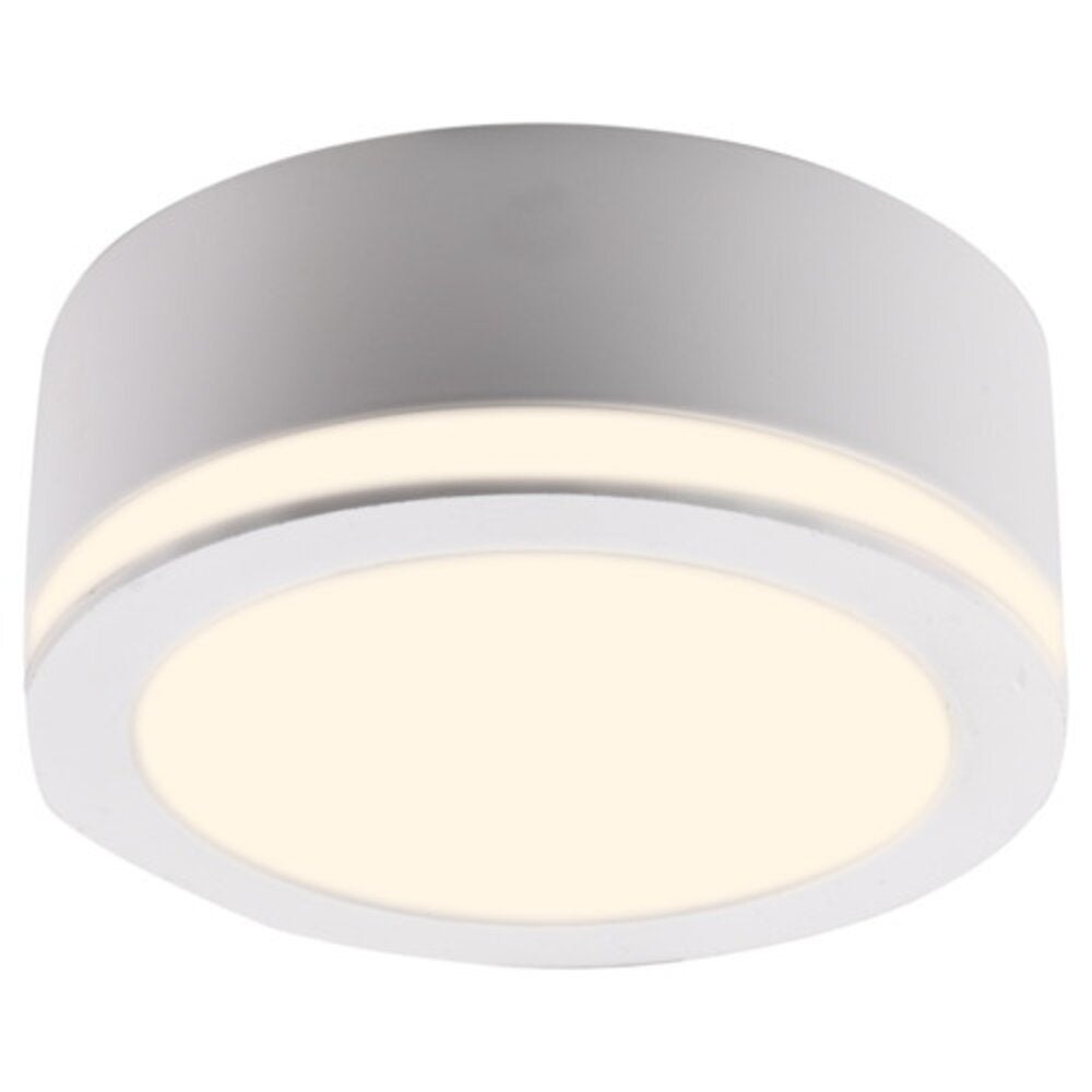 LED opbouwspot 10W warm wit met zijlichtring inclusief voorschakelapparaat