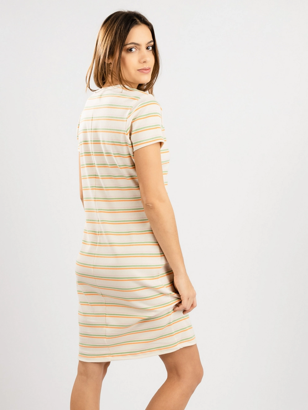 Kazane Jenna Dress stripes