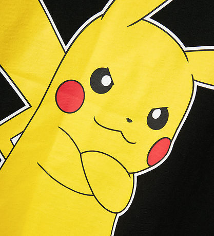 Name It T-Shirt - Noos - NkmDex Pokémon - Schwarz m. Pikachu