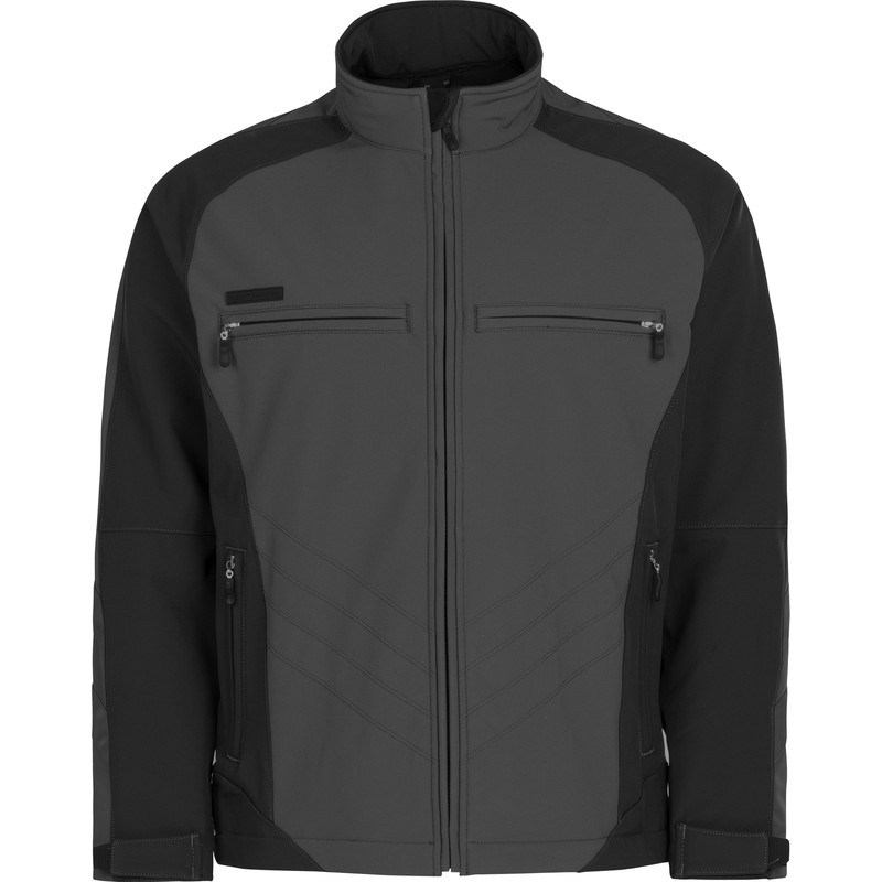 MASCOT® Dresden softshell jack S antraciet/zwart