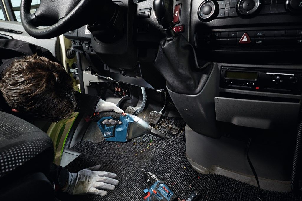 Bosch GAS 12V Accu stofzuiger - 06019E3000