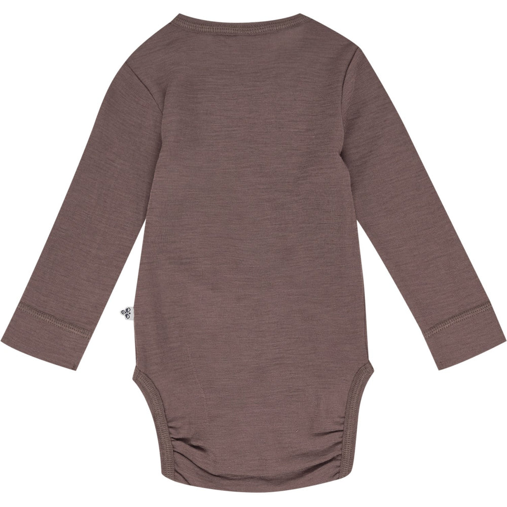 Køb Hummel Twilight Mauve Mini Uld Rib Body L/S