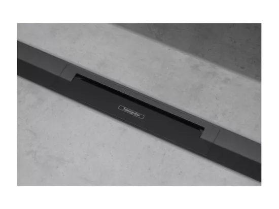 Caniveau de douche découpable 90 cm HANSGROHE RainDrain Flex montage libre chromé
