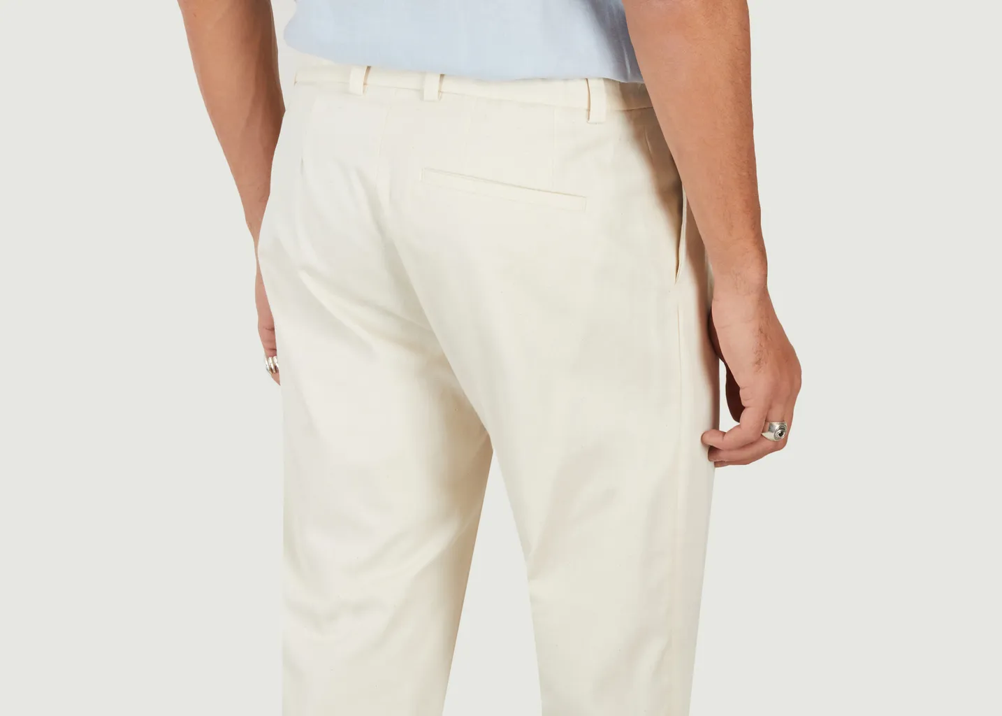 Pantalon Sienna en coton upcyclé noyoco