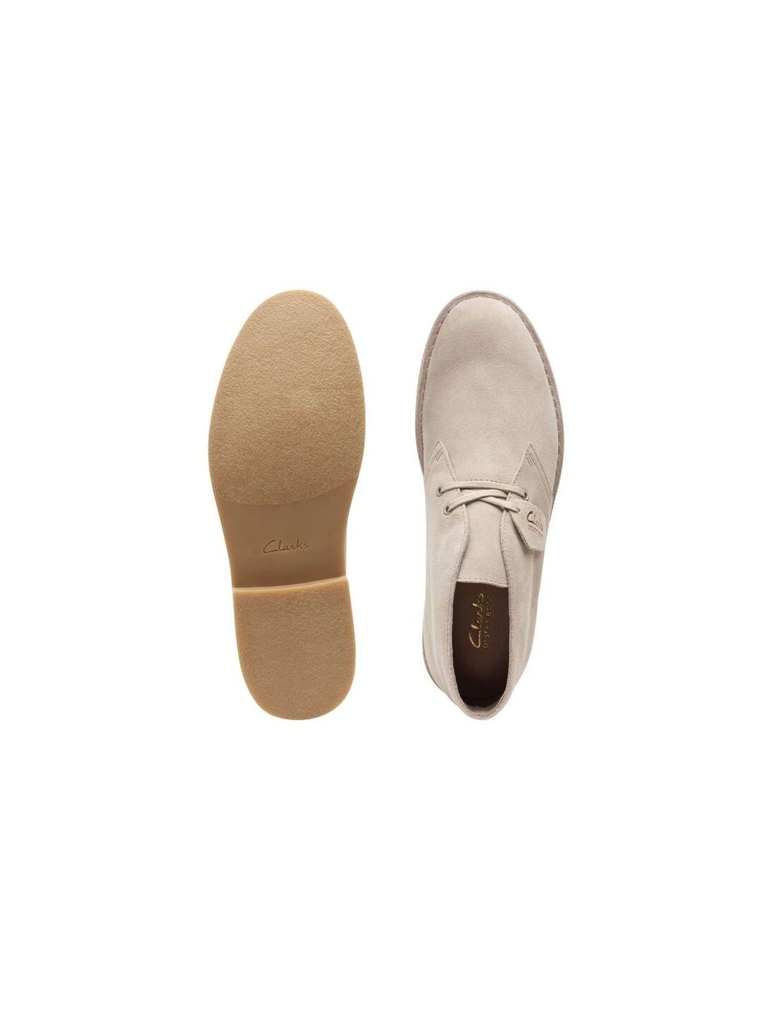 clarks Boots Homme Desert Bt Evo Sand Suede